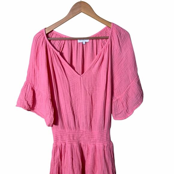 Michael Stars Katelyn Gauze Dress Size Medium - Picture 9 of 11